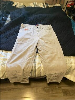 Empyre Men's Light Beige Corduroy Pants